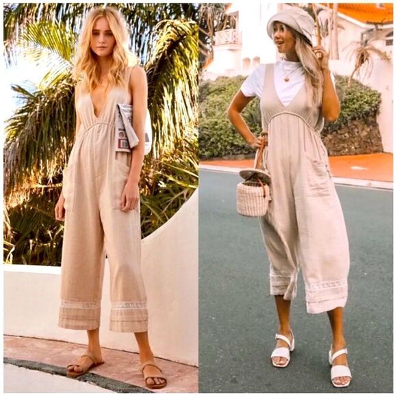 Spell Pants - Spell & the Gypsy collective Paloma linen jumpsuit